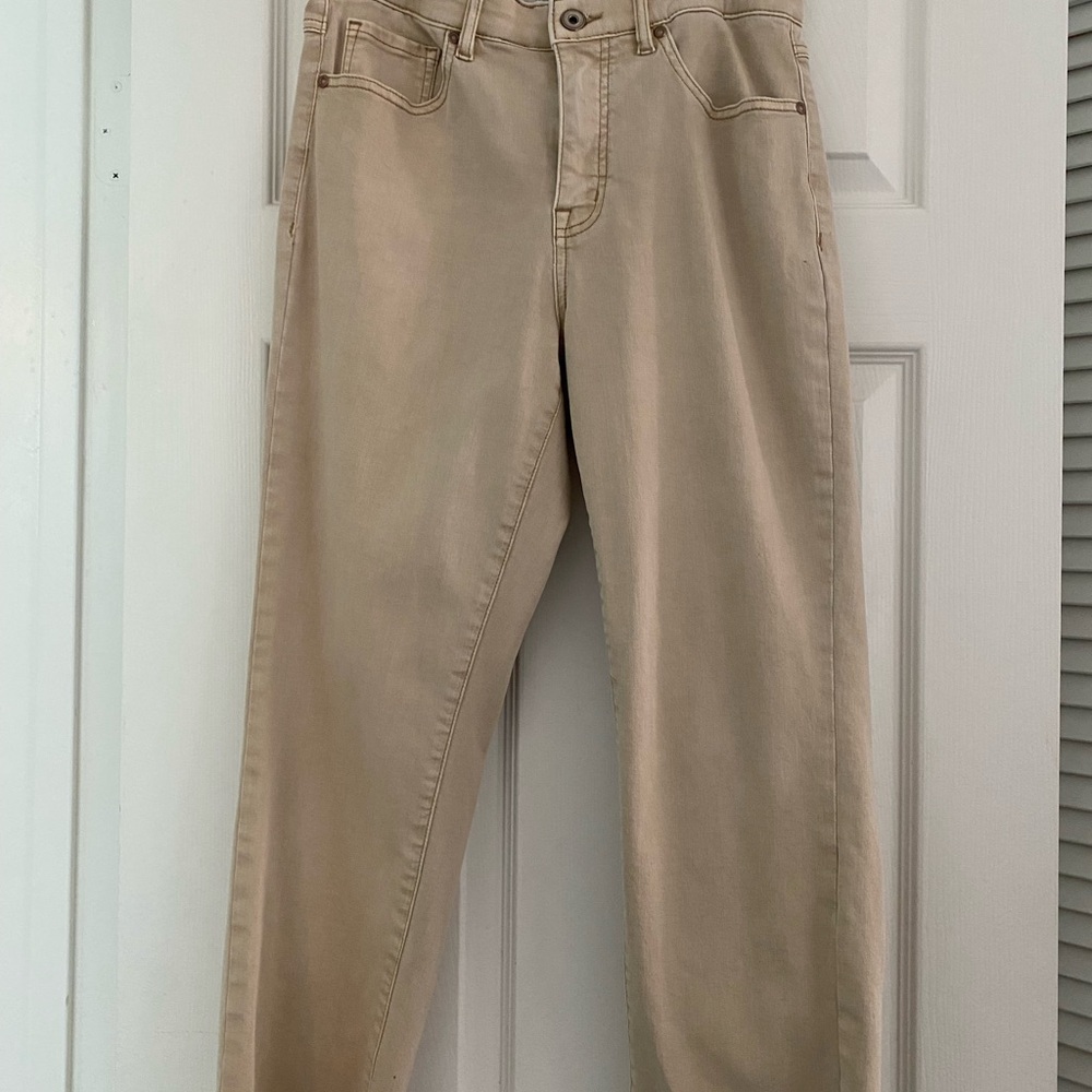 Tribal Tan Ankle Pants